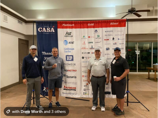 Platinum Sponsor of the Dallas CASA Classic Golf Tournament