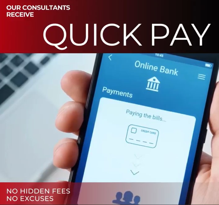 Quick Pay…with no hidden fees, no excuses.