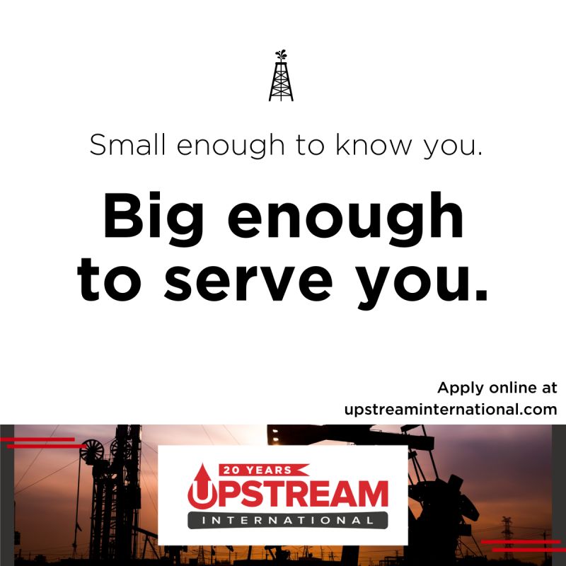 Looking for just the right-sized organization. Upstream is small enough to know you personally. But big enough to serve you well.