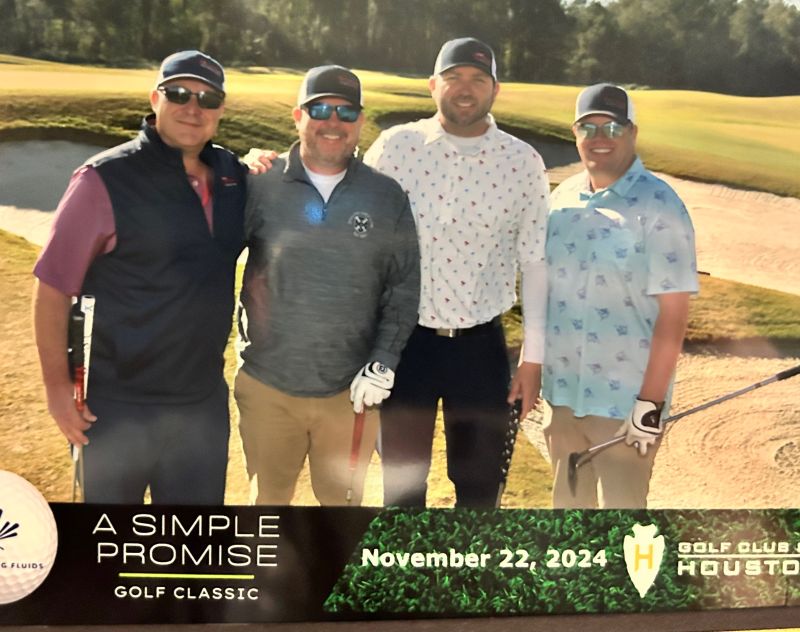 Proud to be a sponsor of the 3rd annual A Simple Promise Golf Classic which donates funds to Simple Promise Farms & Ranch House.